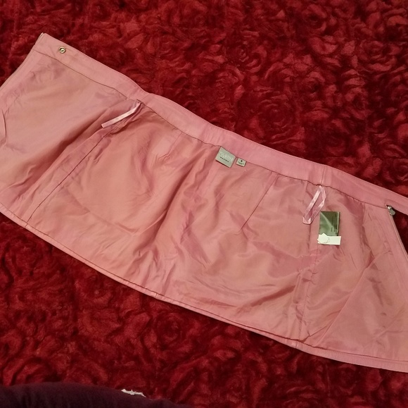 WILSON'S LEATHER MAXIMA PINK LEATHER MINISKIRT! - Picture 5 of 8